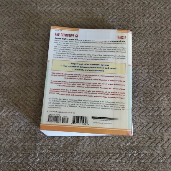 Endometriosis - The Complete Reference For Taking Charge Of Your Health - Book - Picture 2 of 14